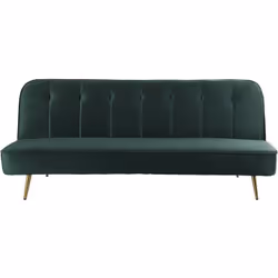 Divano Clic Clac in velluto "James" - Dimensioni: 180 x 83 x 75 cm - Struttura: legno di eucalipto + compensato - Materiale:  ...