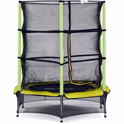 Trampolino da giardino "Mini Yoopi" - Dimensioni: 1,40 x 1,60 m - Diametro: Ø 1,40 m - Materiali: polipropilene, acciaio - Re ...