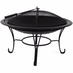 Riscaldamento da esterno Braciere Brasero 2 - Diametro: 76 cm - Altezza: 55 cm - Materiale: lamine di ferro, fili di ferro sp ...