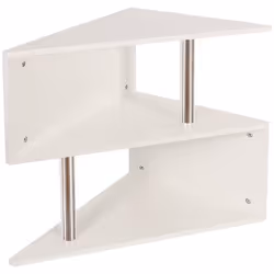 Tavolino "Penola" - Dimensioni : L60 x P41 x H60 cm - Materiali: Truciolare - Colore: Bianco "Tavolino "Penola Il magnifico t ...