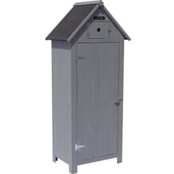 Mobile da giardino 'Cabanon' - 77 x 54,5 x 179 cm - Antracite