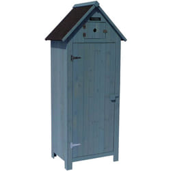 Mobile da giardino 'Cabanon' - 77 x 54,5 x 179 cm - Blu cielo