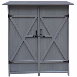 Mobile contenitore "Espacio" - 140 x 49 x 162 cm - In legno massiccio trattato - 2 ante + 2 ripiani Armadietto "Espacio Belli ...