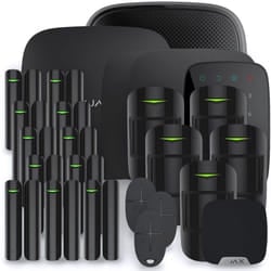 Kit PLUS-11B Allarme casa, Nero - Ajax