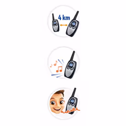 Buki TW02 gioco elettronico per bambino Walkie talkie per bambini - Vista aggiuntiva 5