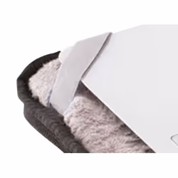 Mobilis Trendy Sleeve 35,6 cm (14") Custodia a tasca Nero, Grigio - Vista aggiuntiva 5