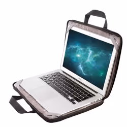 Mobilis Trendy Sleeve 35,6 cm (14") Custodia a tasca Nero, Grigio - Vista aggiuntiva 6