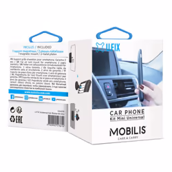 Mobilis U.FIX Supporto passivo Telefono cellulare/smartphone Nero - Vista aggiuntiva 4