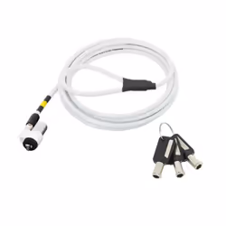Mobilis 001326, 1,8 m, Chiave, Acciaio, Bianco