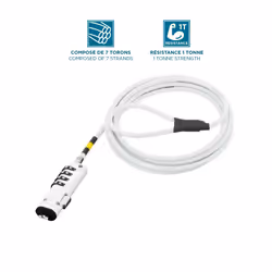 Mobilis 001330 cavo di sicurezza Bianco 1,8 m - Vista aggiuntiva 3