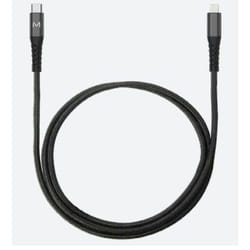 Mobilis 001343 cavo Lightning 1 m Nero