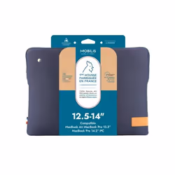 Mobilis 069001 borsa per laptop 35,6 cm (14") Custodia a tasca Blu - Vista aggiuntiva 4