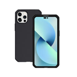 Mobilis Spectrum custodia per cellulare 6.1" Cover a guscio Nero