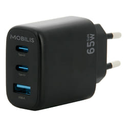 Mobilis 001364 Caricabatterie per dispositivi mobili Universale Nero AC Auto