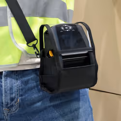 Mobilis 031021 accessorio per stampanti portatili Custodia protettiva Nero, Trasparente 5 pz ZEBRA (ZQ610 Plus / ZQ620 Plus / ZQ630 Plus) ; HONEYWELL (RL3E / RP4E / RL4E) ; BIXOLON (SPP-R410 / SPP-L410 / XM7-40) ; STAR (SMT-400 I) - Vista aggiuntiva 4