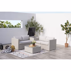 Concept Usine Silang set mobili da esterno Grigio