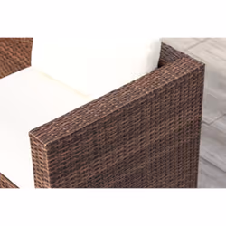 Concept Usine Silang set mobili da esterno Marrone, Bianco - Vista aggiuntiva 8