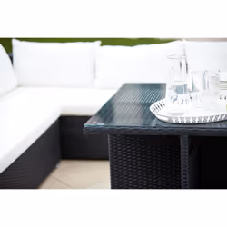 Concept Usine Fidji set mobili da esterno Nero, Bianco - Vista aggiuntiva 4