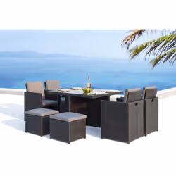 Concept Usine Monaco, Nero, Grigio, Resina, 1 pz, 80 kg