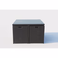 Concept Usine Monaco set mobili da esterno Nero, Grigio