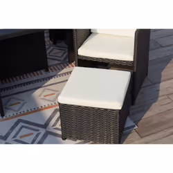 Concept Usine Monaco set mobili da esterno Nero, Bianco - Vista aggiuntiva 6
