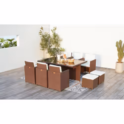 Concept Usine Monaco, Marrone, Bianco, Resina, 1 pz, 112 kg