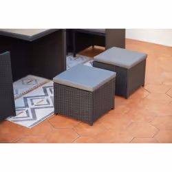 Concept Usine Monaco set mobili da esterno Nero, Grigio - Vista aggiuntiva 4