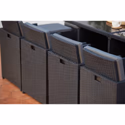 Concept Usine Monaco set mobili da esterno Nero, Grigio - Vista aggiuntiva 5