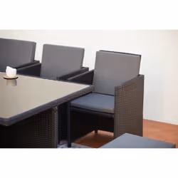 Concept Usine Monaco set mobili da esterno Nero, Grigio - Vista aggiuntiva 6