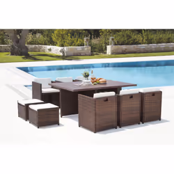 Concept Usine Sunset set mobili da esterno Marrone, Bianco - Vista aggiuntiva 2