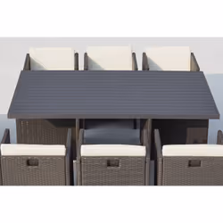 Concept Usine Sunset set mobili da esterno Grigio, Bianco - Vista aggiuntiva 4