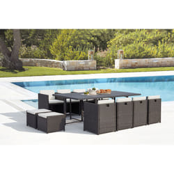 Concept Usine Sunset set mobili da esterno Grigio, Bianco