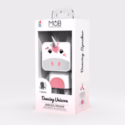 Mobility on Board Dancing Animal Unicorn Altoparlante portatile stereo Bianco 3 W - Vista aggiuntiva 6