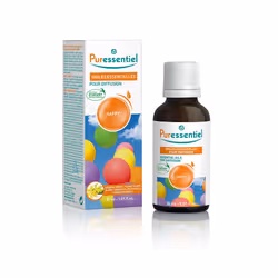 Puressentiel Miscela Happy Ecocert è una miscela di 6 oli essenziali (ylang-ylang, cannella di ceylon, geranio rosato, aranci ...