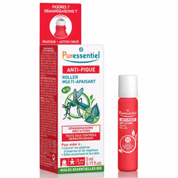 Puressentiel SOS è un spray antizanzare ideale in caso di punture di zanzare, vespe, api, calabroni, tafani, zecche, acari, m ...