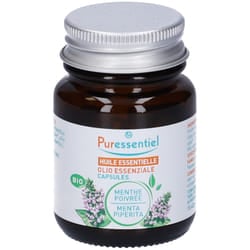 Puressentiel Olio Essenziale Menta Piperita Bio Integratore Digestione 60 Capsule