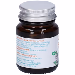 Puressentiel Olio Essenziale Menta Piperita Bio Integratore Digestione 60 Capsule