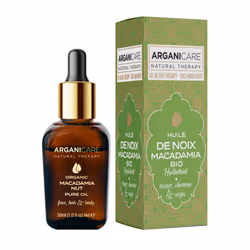 Arganicare 3701120001157, Olio per capelli, 30 ml, Unisex, Capelli secchi, Protezione, Levigante, macadamia ternifolia (macad ...