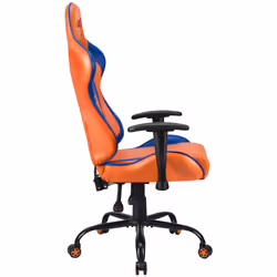 Subsonic DBZ Sedia da gaming per PC Sedia imbottita tappezzata Grigio, Arancione - Vista aggiuntiva 4
