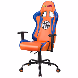 Subsonic DBZ Sedia da gaming per PC Sedia imbottita tappezzata Grigio, Arancione - Vista aggiuntiva 5
