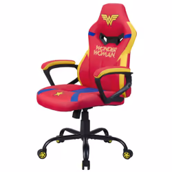 Subsonic SA5573-W1 sedia per videogioco Sedia da gaming per PC Sedia imbottita tappezzata Blu, Rosso, Giallo - Vista aggiuntiva 5