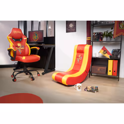 Subsonic Junior Griffindor Sedia da gaming per PC Sedia imbottita tappezzata Arancione, Rosso - Vista aggiuntiva 5