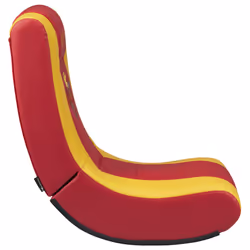 Subsonic SA5610-H1 sedia per videogioco Sedia da gioco per console Sedia imbottita tappezzata Rosso, Giallo - Vista aggiuntiva 6
