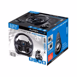 Subsonic GS850-X Nero USB Sterzo + Pedali PlayStation 4, Xbox One - Vista aggiuntiva 2