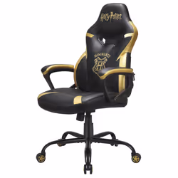 Subsonic Junior Hogwarts Sedia da gaming per PC Sedia imbottita tappezzata Nero, Giallo - Vista aggiuntiva 6