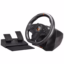 Subsonic SA5595-PC periferica di gioco Nero USB Sterzo + Pedali - Vista aggiuntiva 4