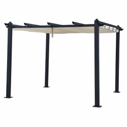 Happy Garden GAZ14C, Pergola, Beige, 3050 mm, 2985 mm, 28 kg, 2990 mm