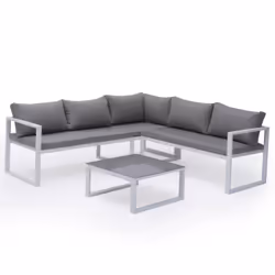 Happy Garden 1271GW, Bianco, 4 seduta(e), 1430 mm, 705 mm, 765 mm, 35 kg