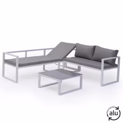 Happy Garden 1271GW set mobili da esterno Bianco