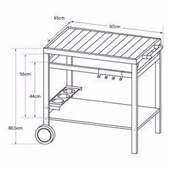 Happy Garden DES01 accessorio per barbecue per l'aperto/grill - Vista aggiuntiva 4